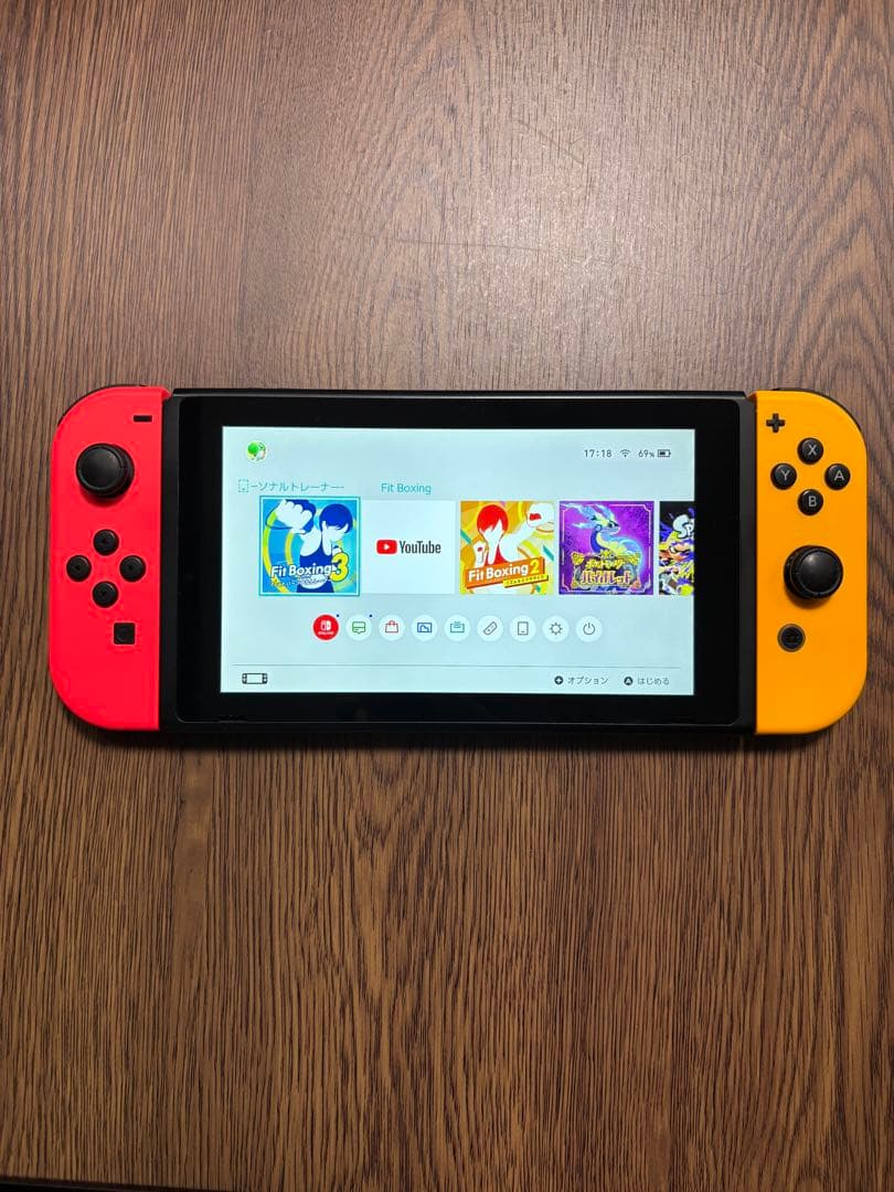 Nintendo Switch 赤/黄 本体 + 付属品