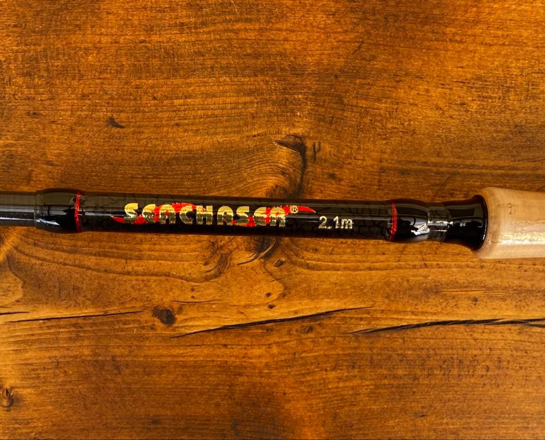 テレスコフライロッド　釣り竿セット　フライロッド　渓流釣り　7ft 210cm