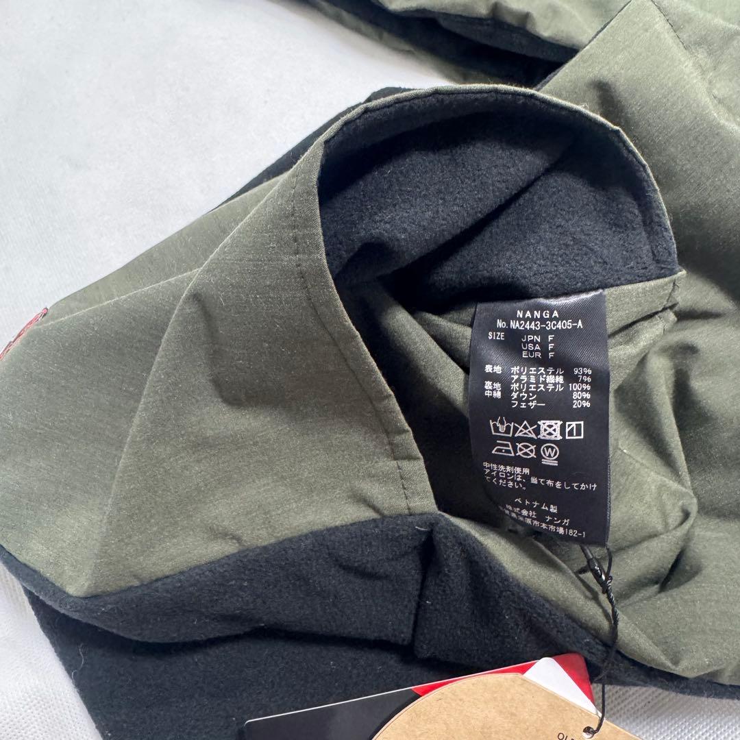 ナンガ × テンプラ 新品mヒノック ダウンマフラー NANGA 難燃 焚き火
