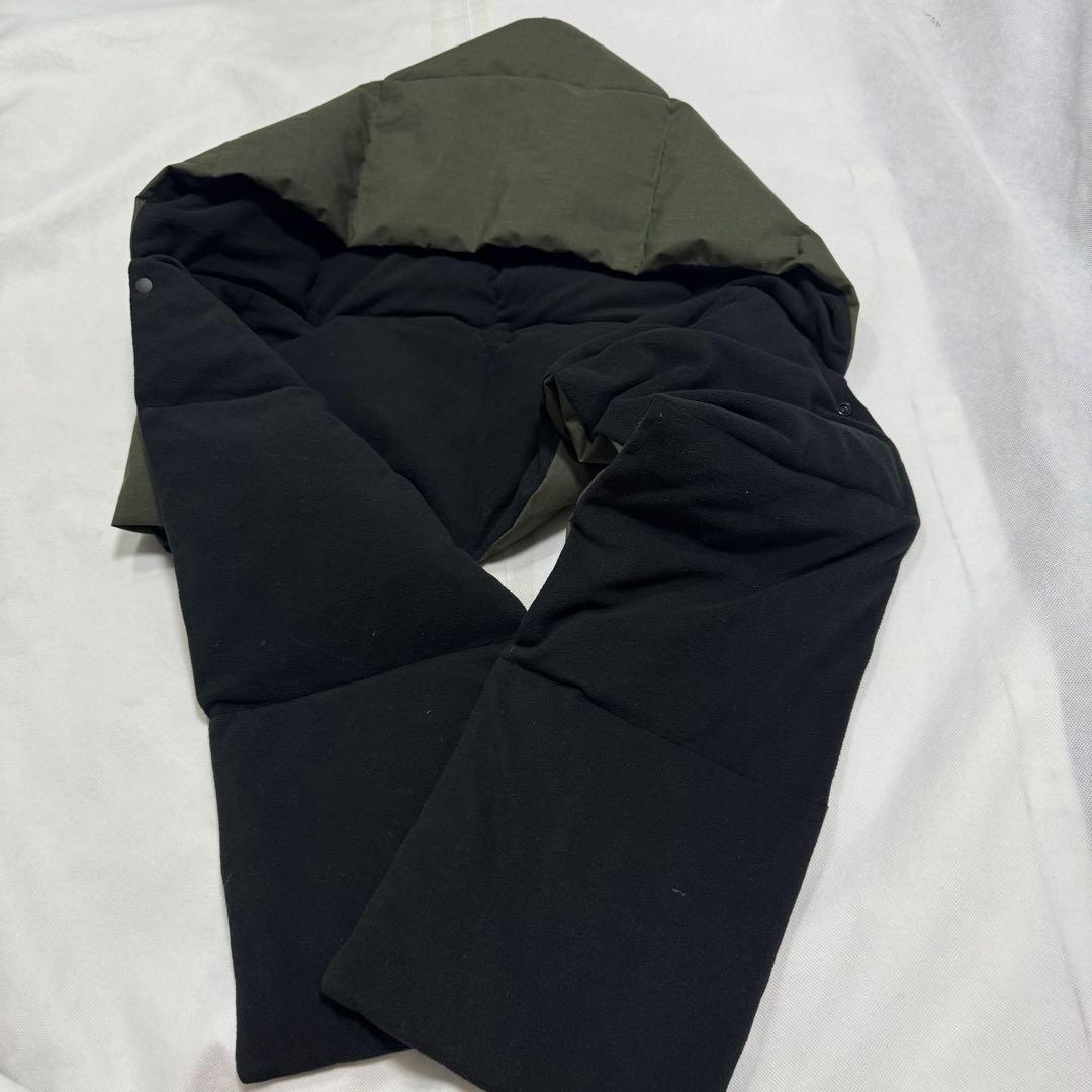 ナンガ × テンプラ 新品mヒノック ダウンマフラー NANGA 難燃 焚き火