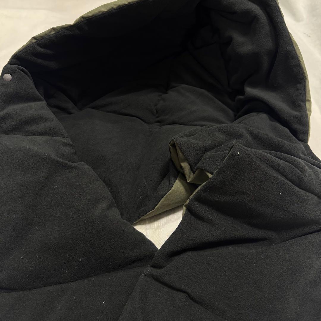 ナンガ × テンプラ 新品mヒノック ダウンマフラー NANGA 難燃 焚き火