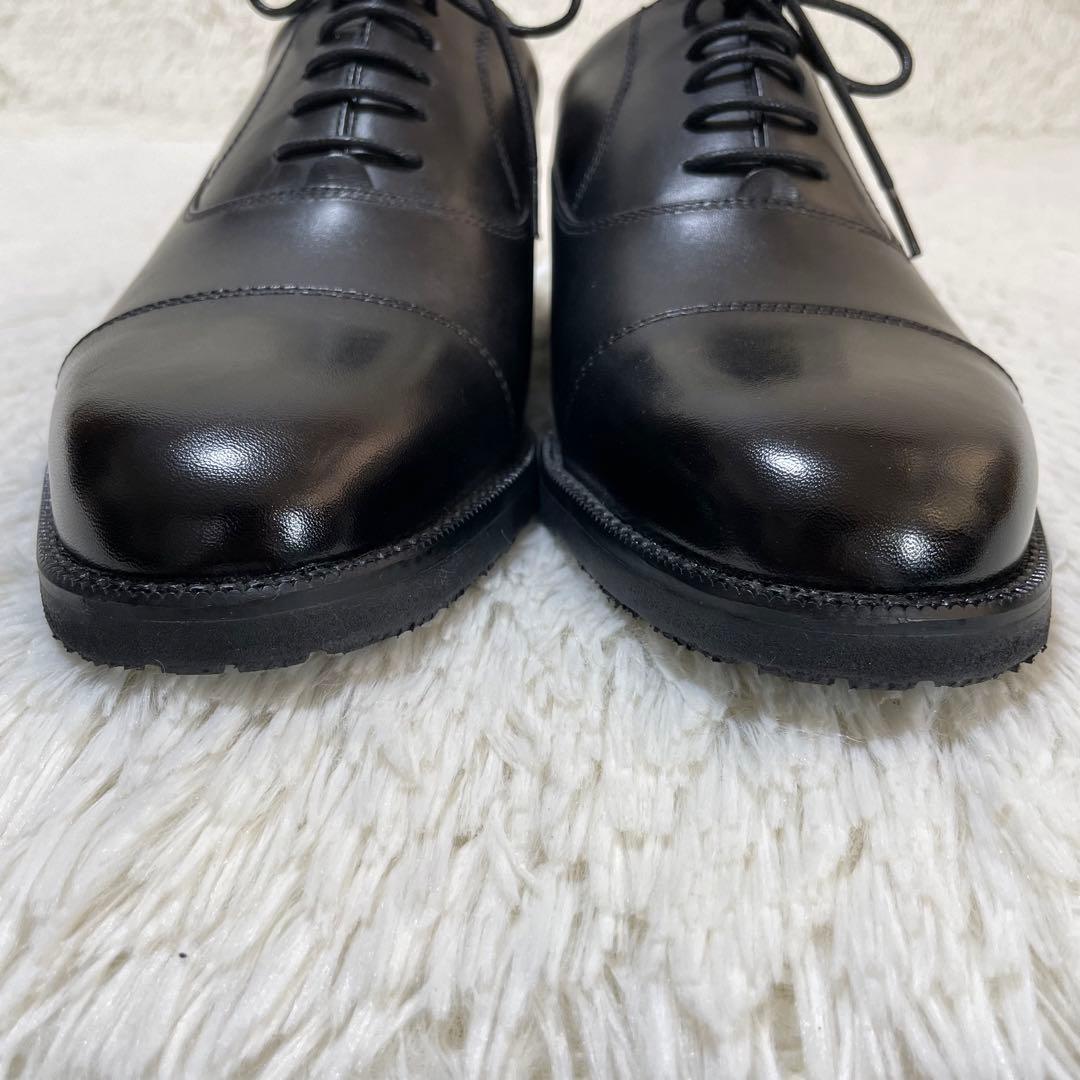 新品未使用品✨ハッシュパピー　本革　ストレートチップ　冠婚葬祭対応　25.5cm