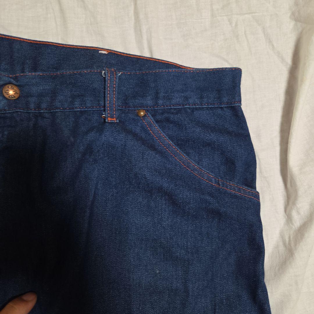 極上濃紺！80s BIGMAC ペインターパンツ 色残9割 JCPenney