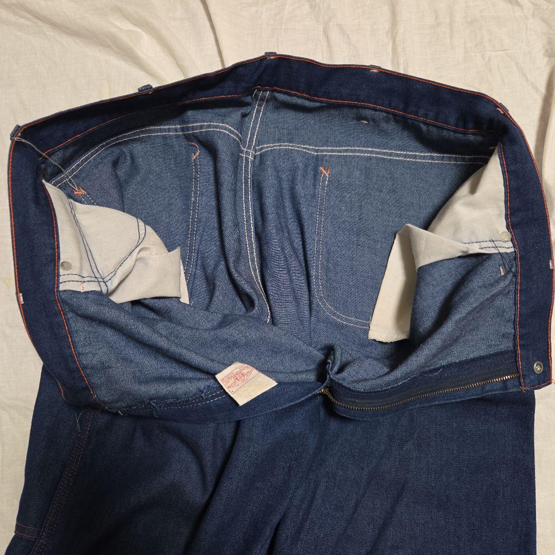 極上濃紺！80s BIGMAC ペインターパンツ 色残9割 JCPenney