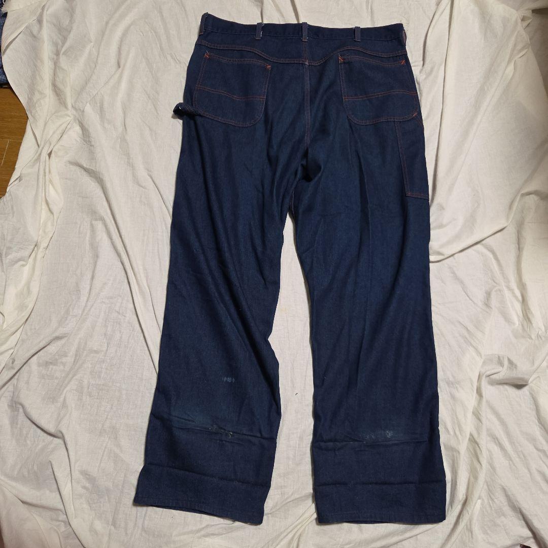 極上濃紺！80s BIGMAC ペインターパンツ 色残9割 JCPenney