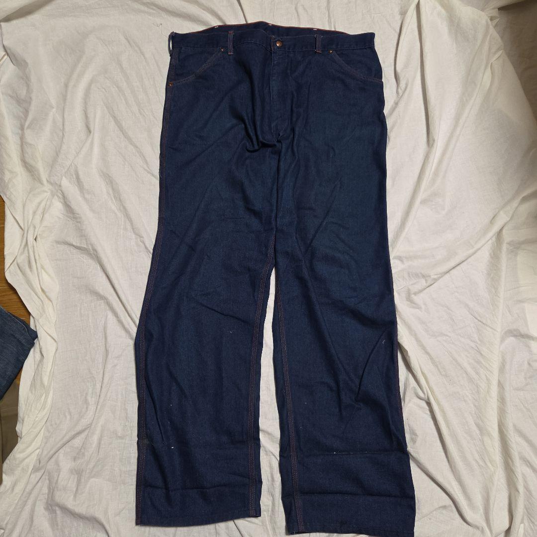 極上濃紺！80s BIGMAC ペインターパンツ 色残9割 JCPenney