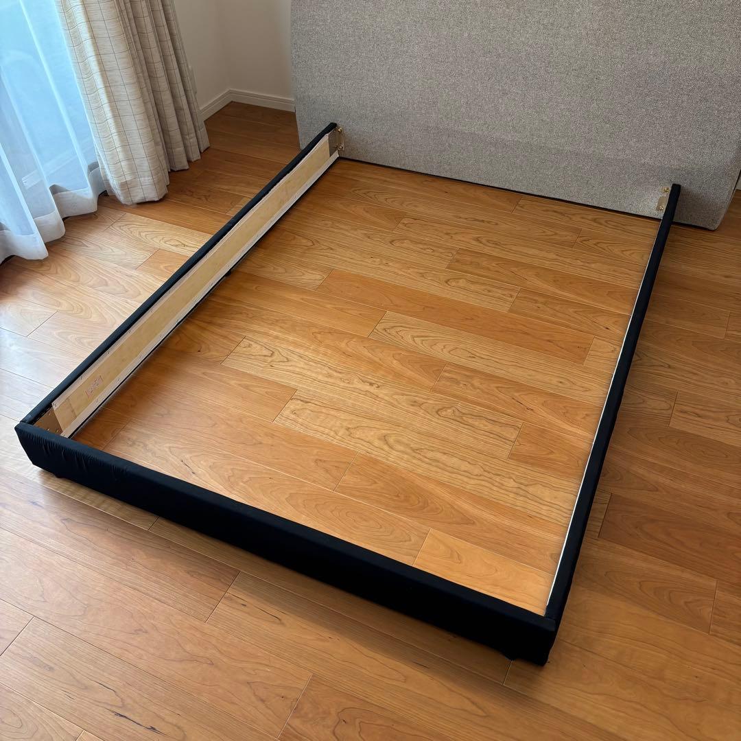 まき様★超美品★ACTUS アクタス SOSIAクイーンベッド ファブリック