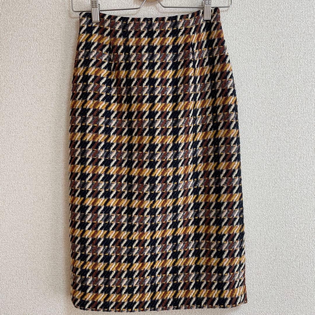 美品☆アルアバイル　ツイードタイトスカート　Ｓサイズ☆