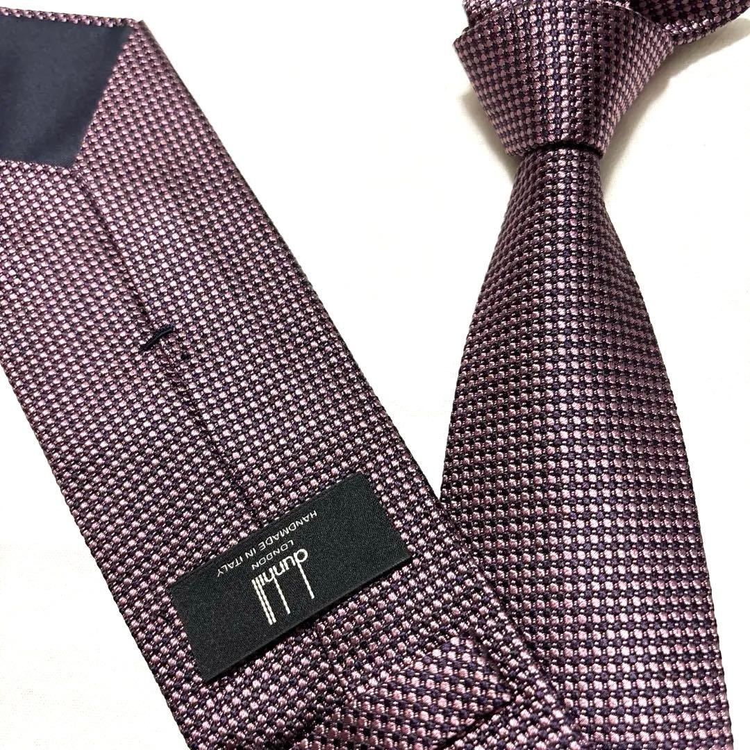 新品未使用　ダンヒル　ネクタイ&タイピンセット　箱付き