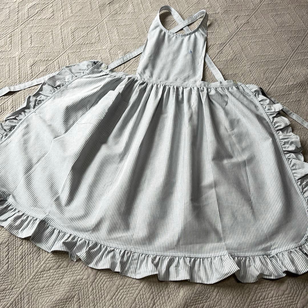 Ralph Lauren ラルフローレン エプロン フリルデザイン ポニー刺繍