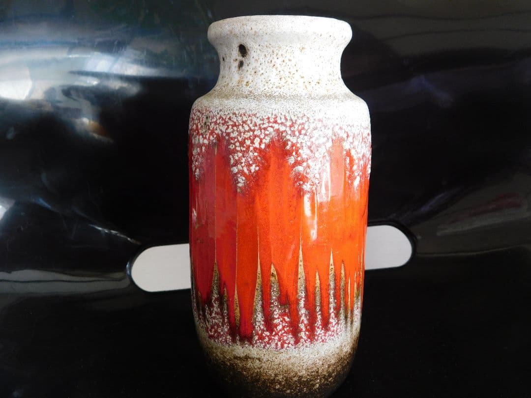 西ドイツ　ビンテージ花瓶　fatlava Scheurich Lora