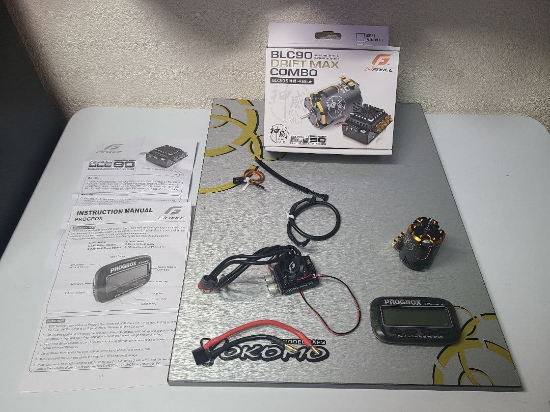 G-Force 神威　BLC90 ドリフト　コンボセット　PROGBOX