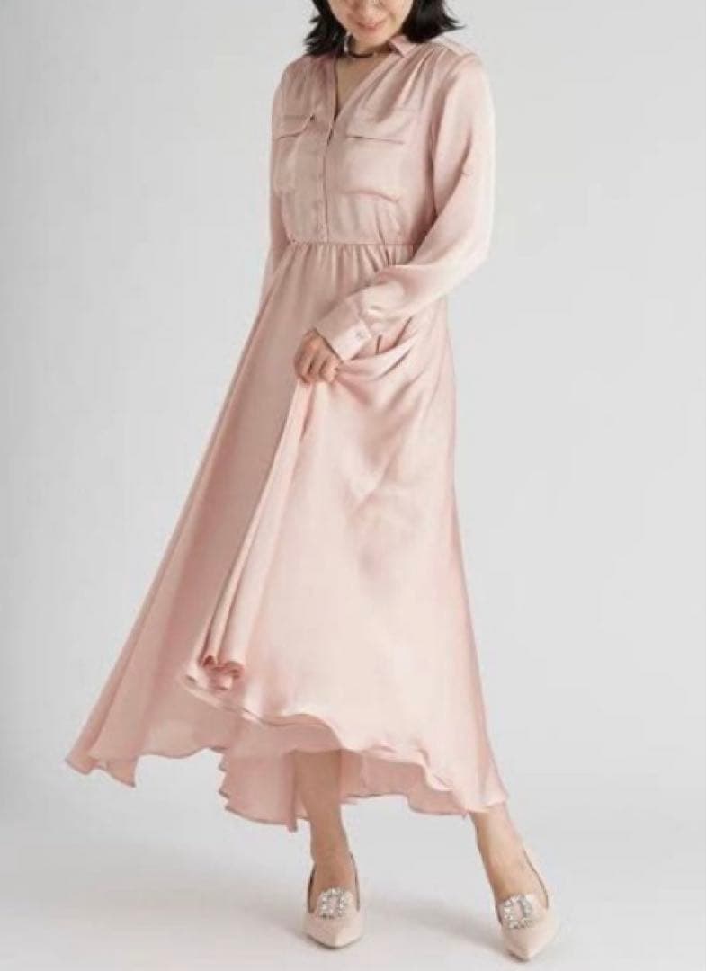 セルフォード　ハンカチヘムワンピース　田中みな実　橋本環奈　着用モデル　36 S