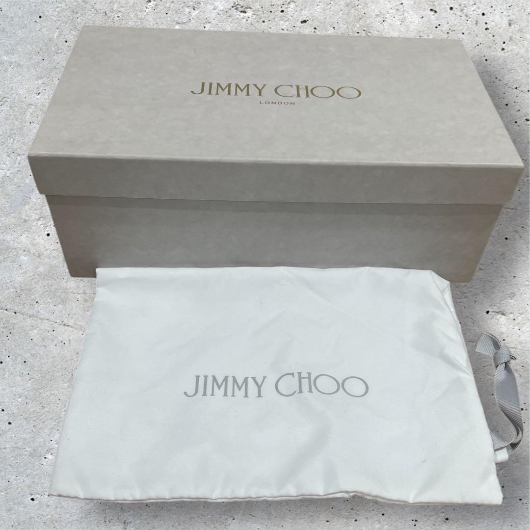 【美品】JIMMY CHOO GALA レオパード　フラットシューズ