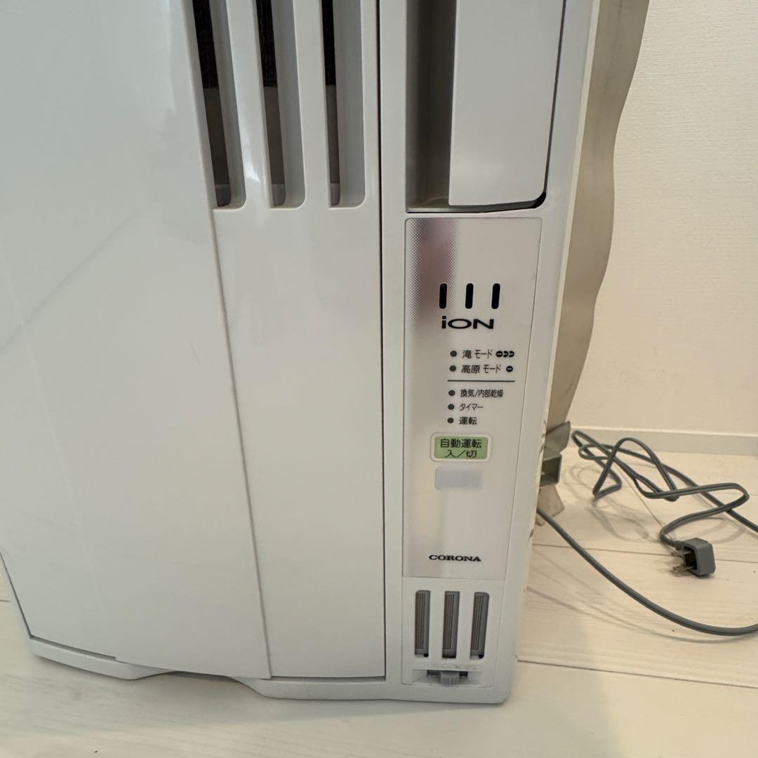 コロナ　窓用エアコン　CW-FA1621　2021年製　枠付　リモコン　説明書