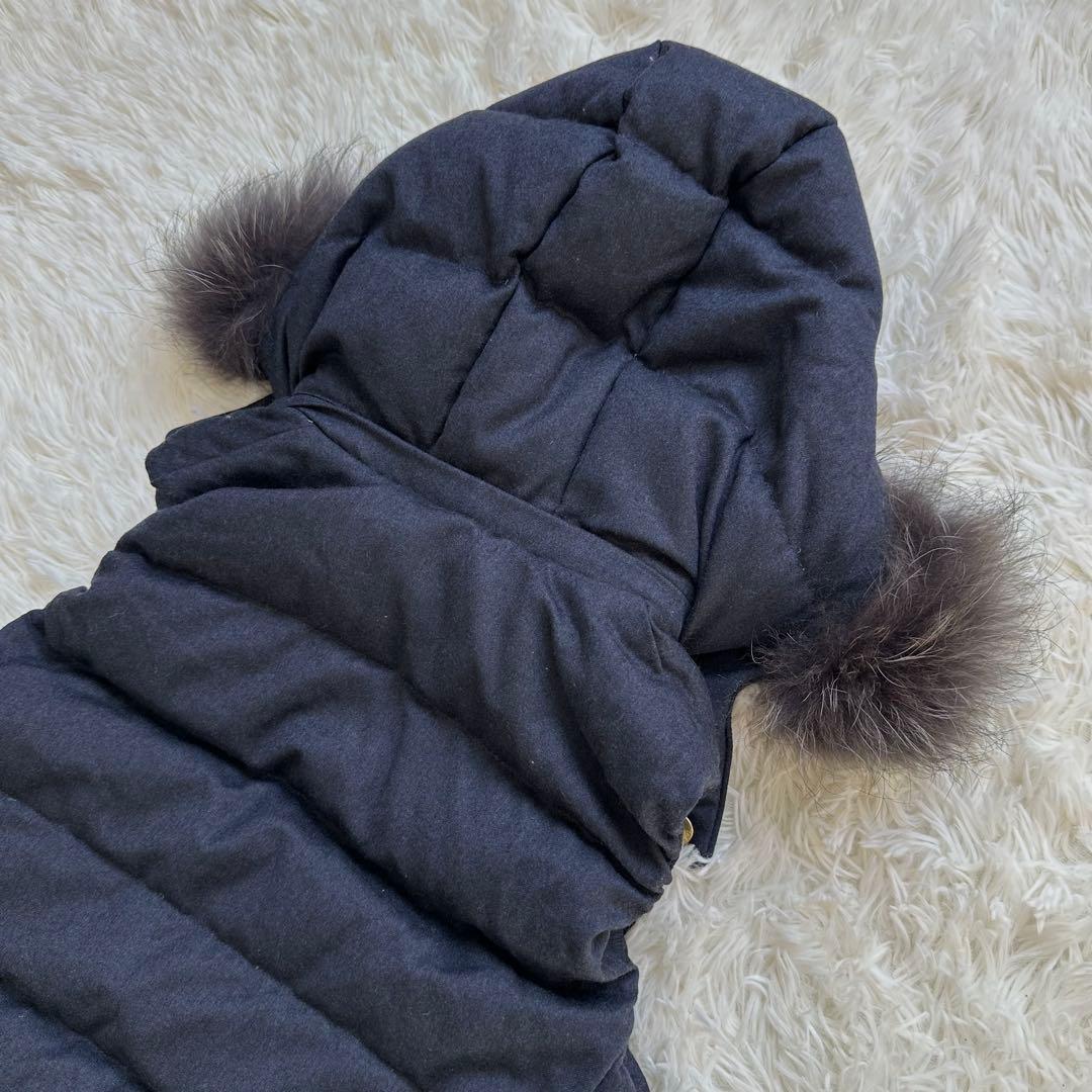 れおな タトラス LUSERA ルセラ ダウンベスト ネイビー01 S