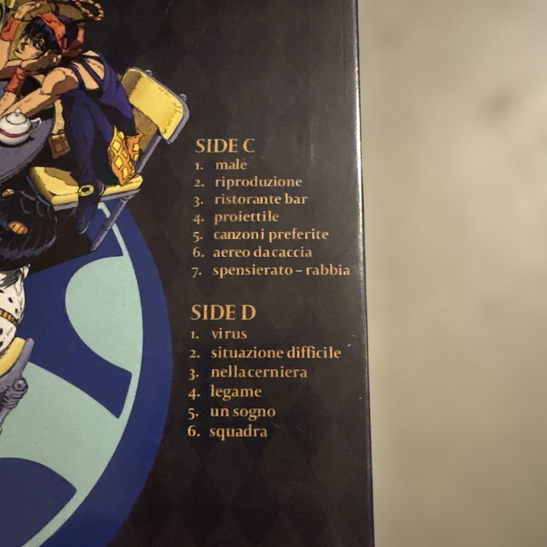 新品　ジョジョの奇妙な冒険 黄金の風 O.S.T アナログレコード　LP