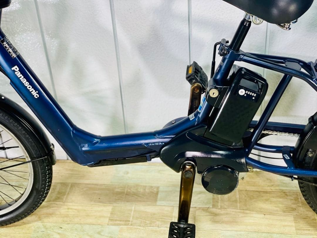 2876パナソニック16アンペア　子供乗せ　電動アシスト自転車