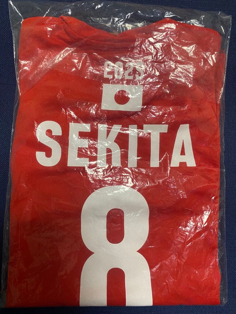 2025年男子日本代表応援Tシャツ 関田 誠大 選手 8