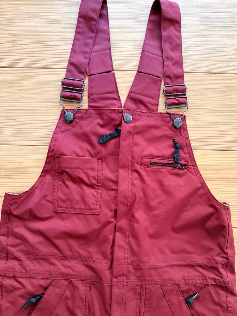 スノーボードウェア ビブパンツ レディース エアブラスター S バーガンディ