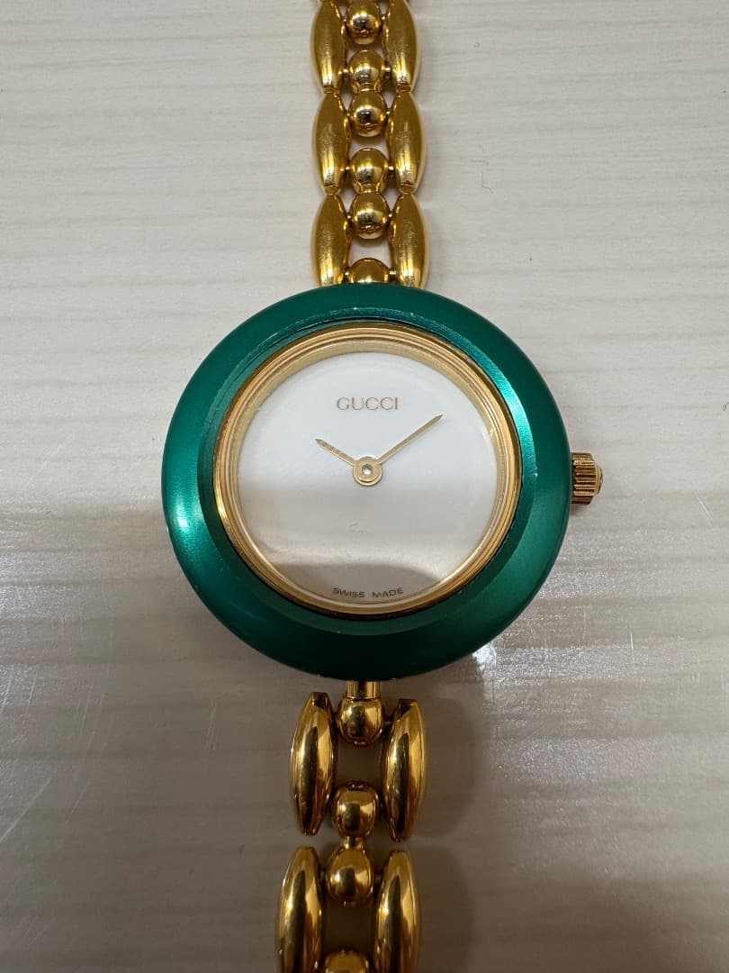 GUCCI グッチ　チェンジベゼル　クォーツ　腕時計