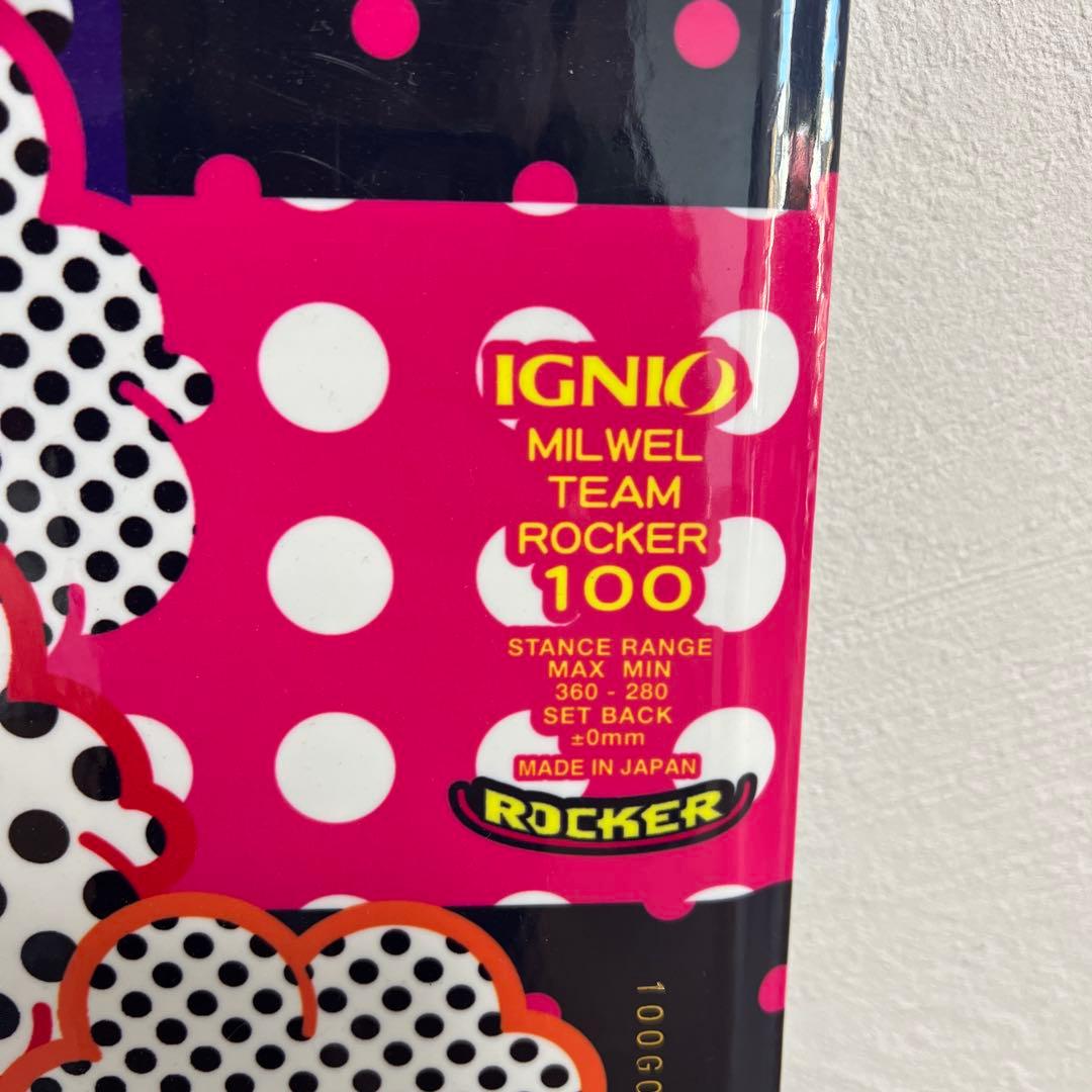 キッズスノーボード3点セット　板100cm ブーツ18cm