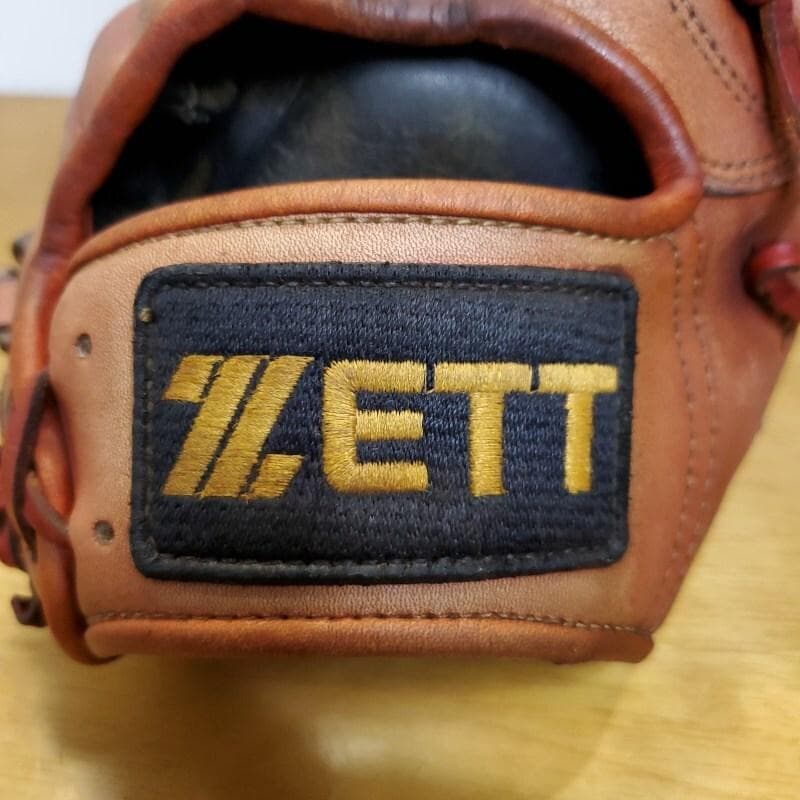 ZETT ゼット 日本製 プロステイタス 旧ラベル 内野用 軟式グローブ
