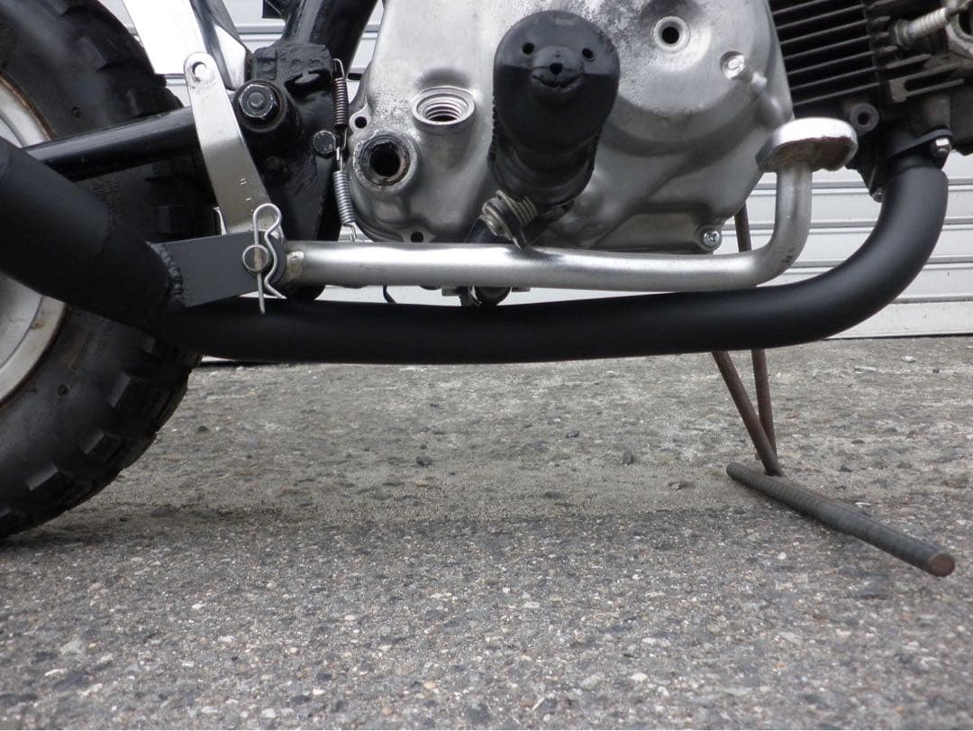 モンキー 鉄管マフラー　ベーシック改/ワイド