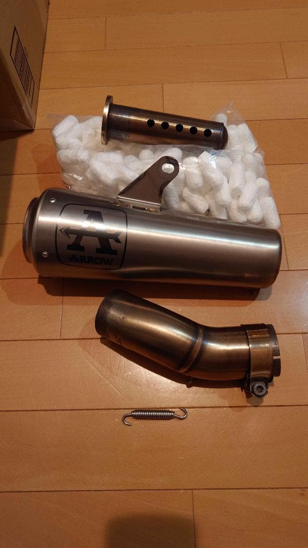 ARROW PRO-RACE スリップオンマフラー リンクパイプ ZX-10R