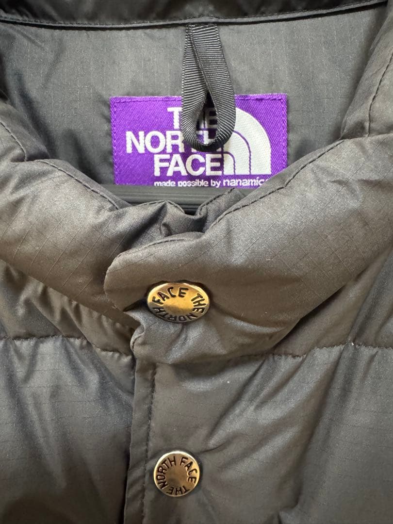 THE NORTH FACE nanamica ダウンベスト パープルレーベル