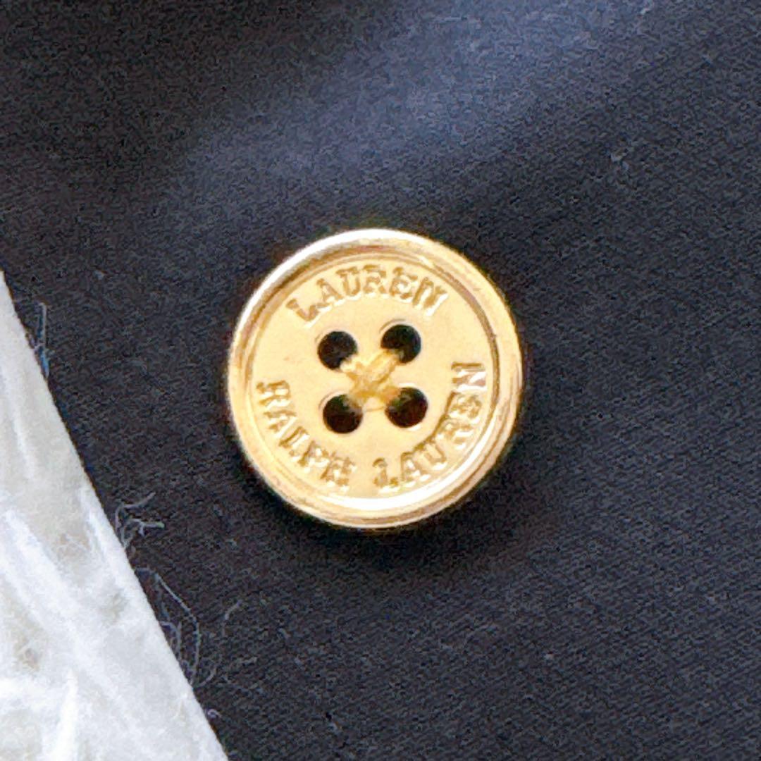 ラルフローレン 金ボタン エンブレム ジャケット 紺ブレ Mサイズ相当