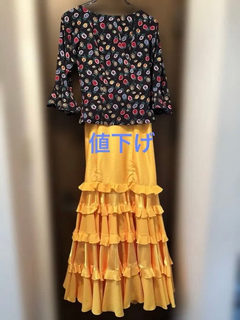 フラメンコドレス ツーピース