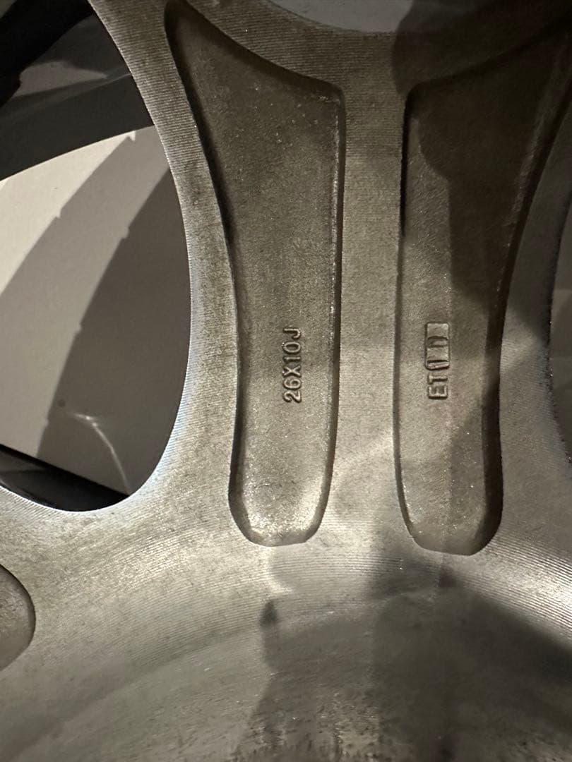 ハマーh2 ジオバンナ　26インチ　アルミホイールタイヤ4本セット