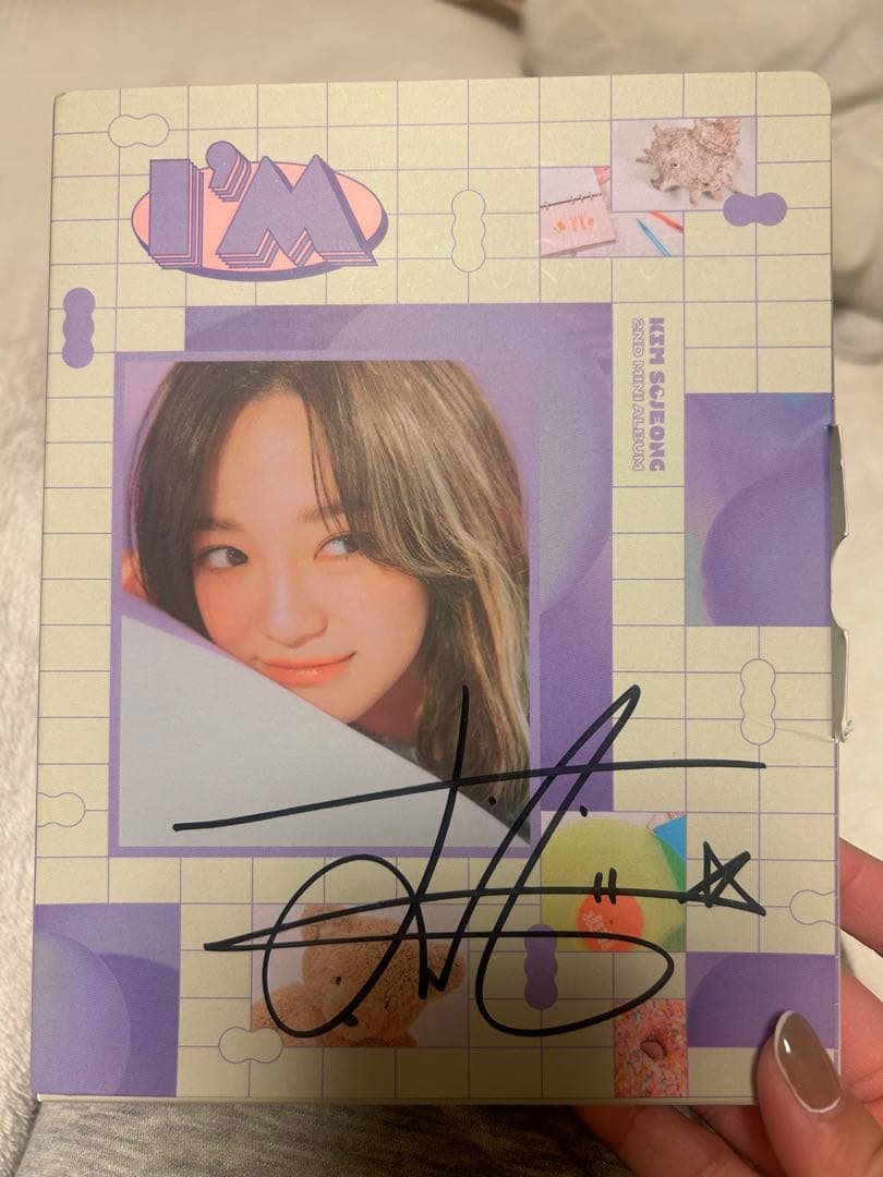 キムセジョン 直筆サイン入りアルバム