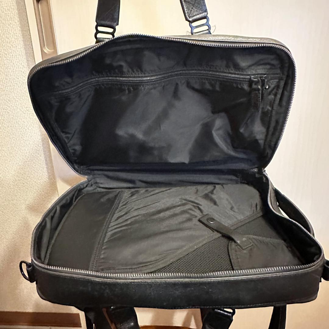 BRIEFING リュック 3way レザー ナイロン 黒 ビジネス bg165