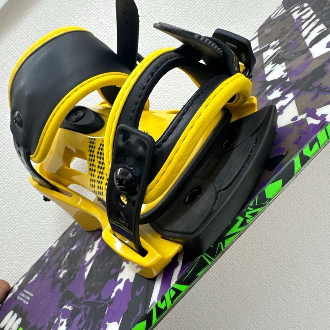 初心者レディースセットVOLKLスノーボード3点セット148cmサロモン24cm