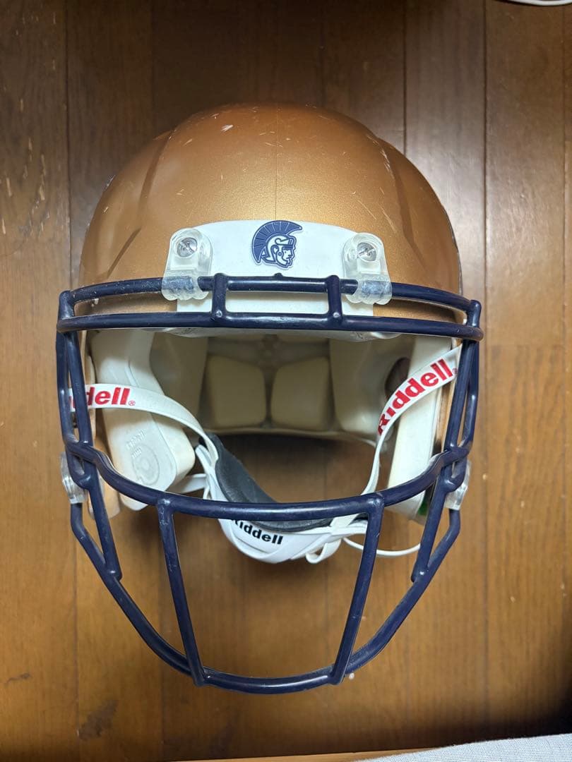 Riddell ゴールド ヘルメット Kaisers