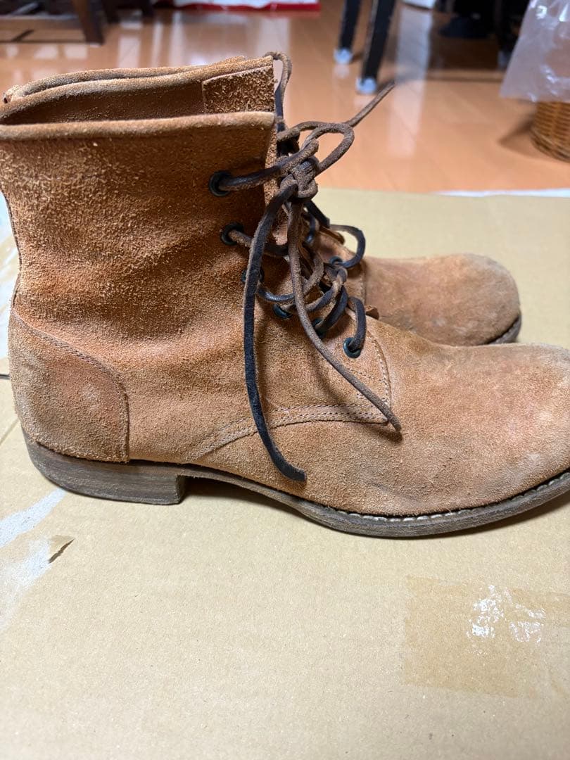 本人期　初期 C DIEM カルペディエム スエード　ブーツ　42