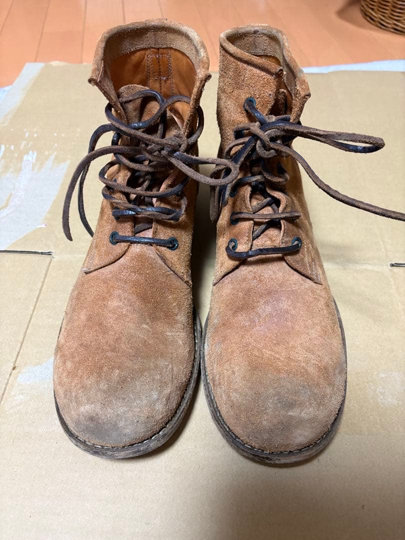 本人期　初期 C DIEM カルペディエム スエード　ブーツ　42