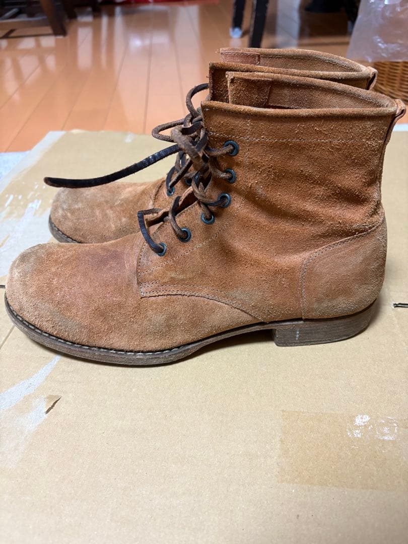 本人期　初期 C DIEM カルペディエム スエード　ブーツ　42