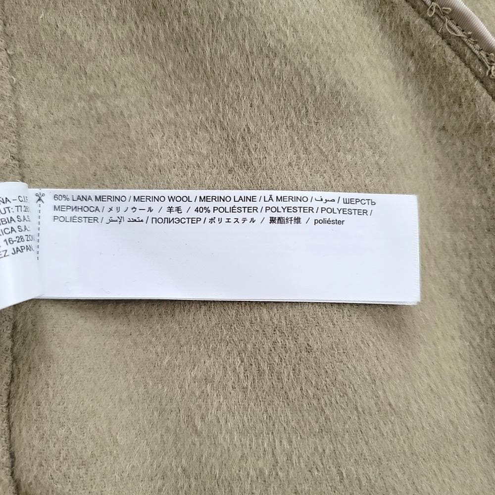 アドルフォドミンゲス☆メリノウールガウンコート ストール付き MだけどL相当