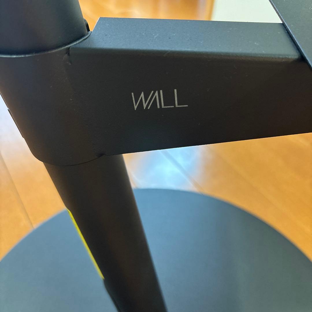美品　WALLテレビ台 24～55V型対応　ブラック　キャスター付