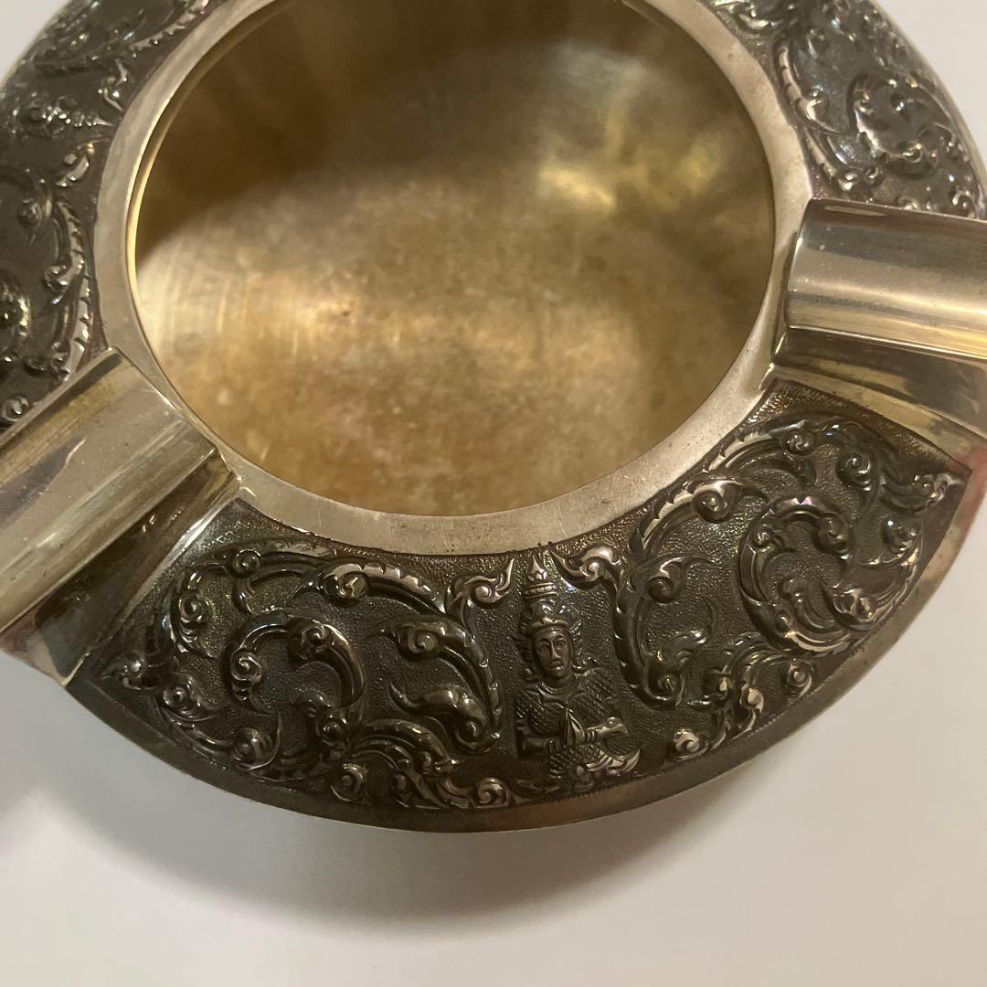 タイ　スターリング　灰皿