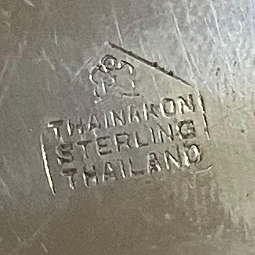 タイ　スターリング　灰皿
