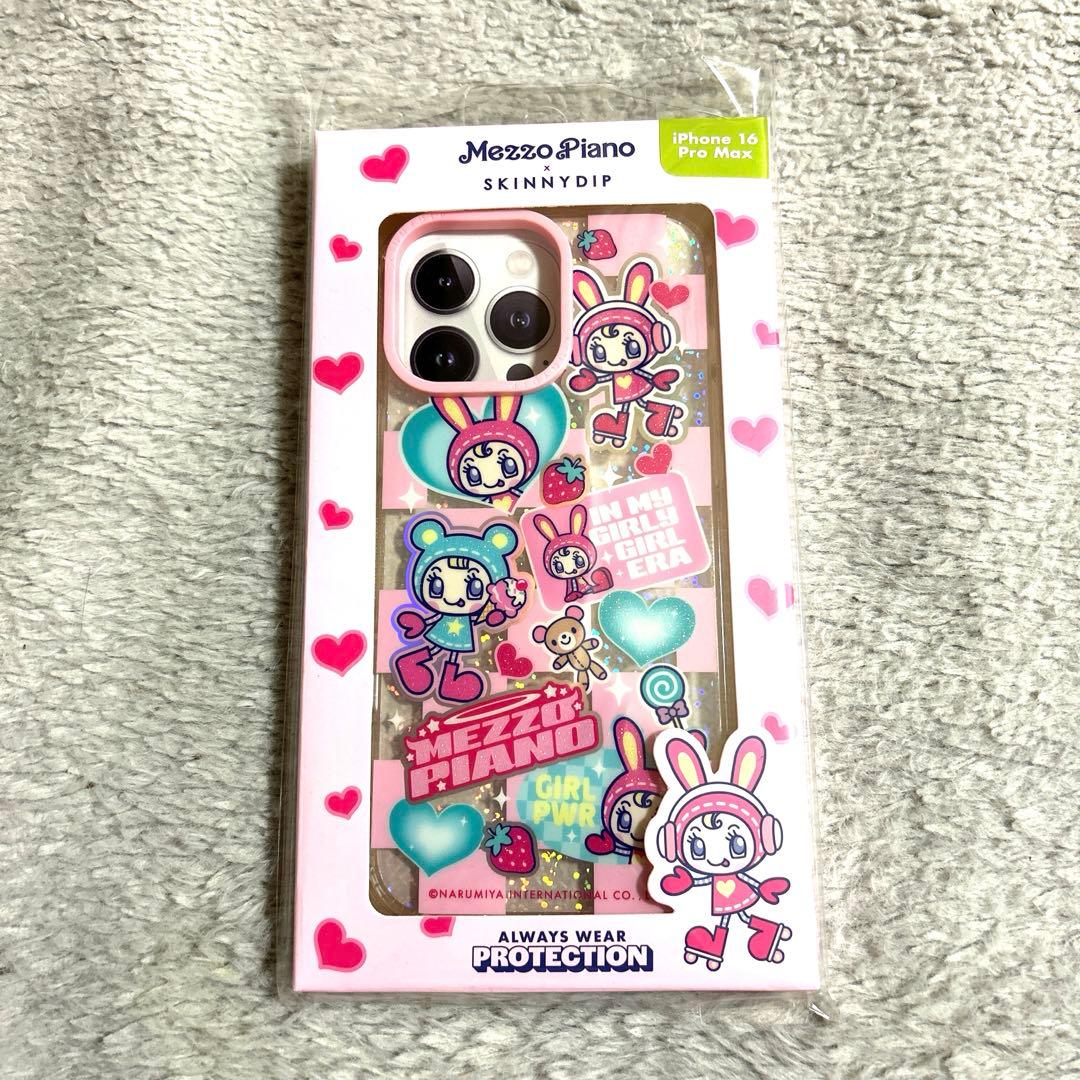 【新品未使用】メゾピアノ×スキニーディップ iphone16ProMax