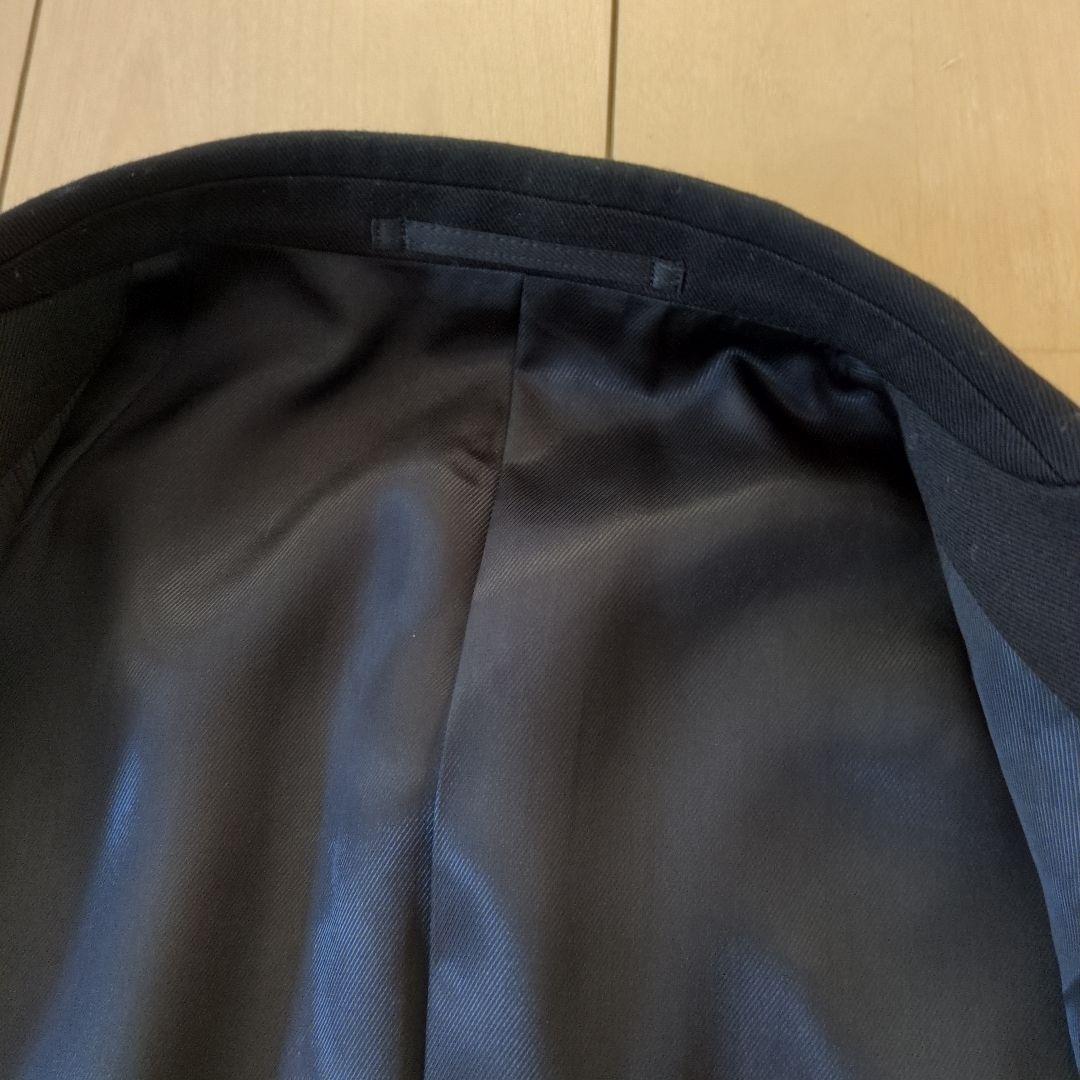 鎌倉シャツ　ネイビー ギャバジンジャケット ウール　46 m