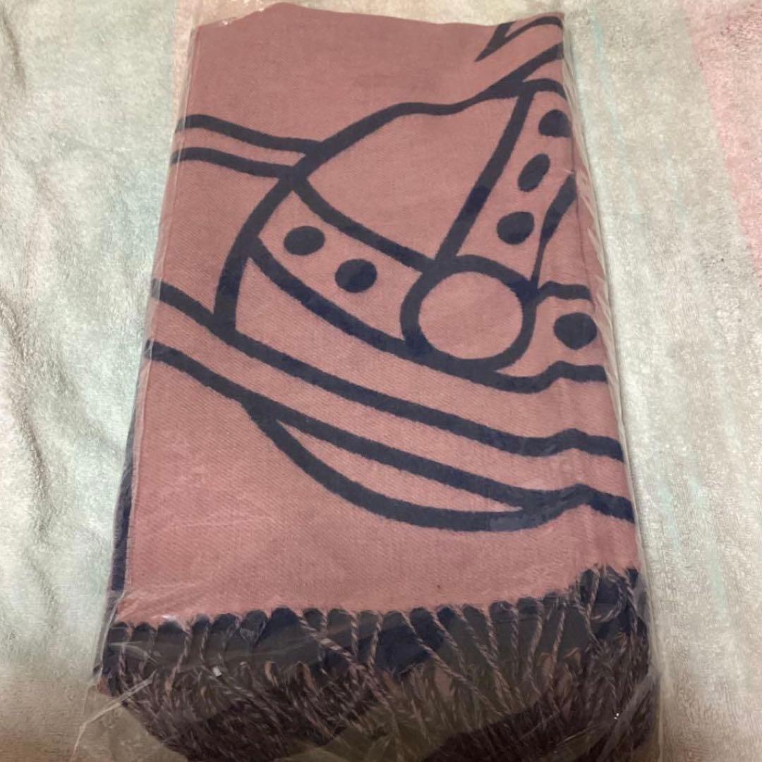 Vivienne Westwood ピンク マフラー　オーブ　ヴィヴィアン