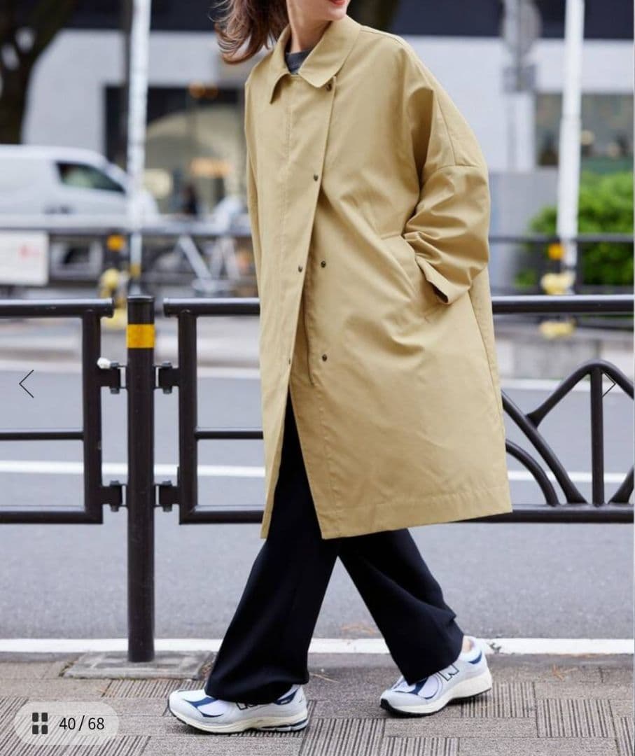 フレームワーク☆FRAMEWORK☆撥水ポンチョトレンチコート