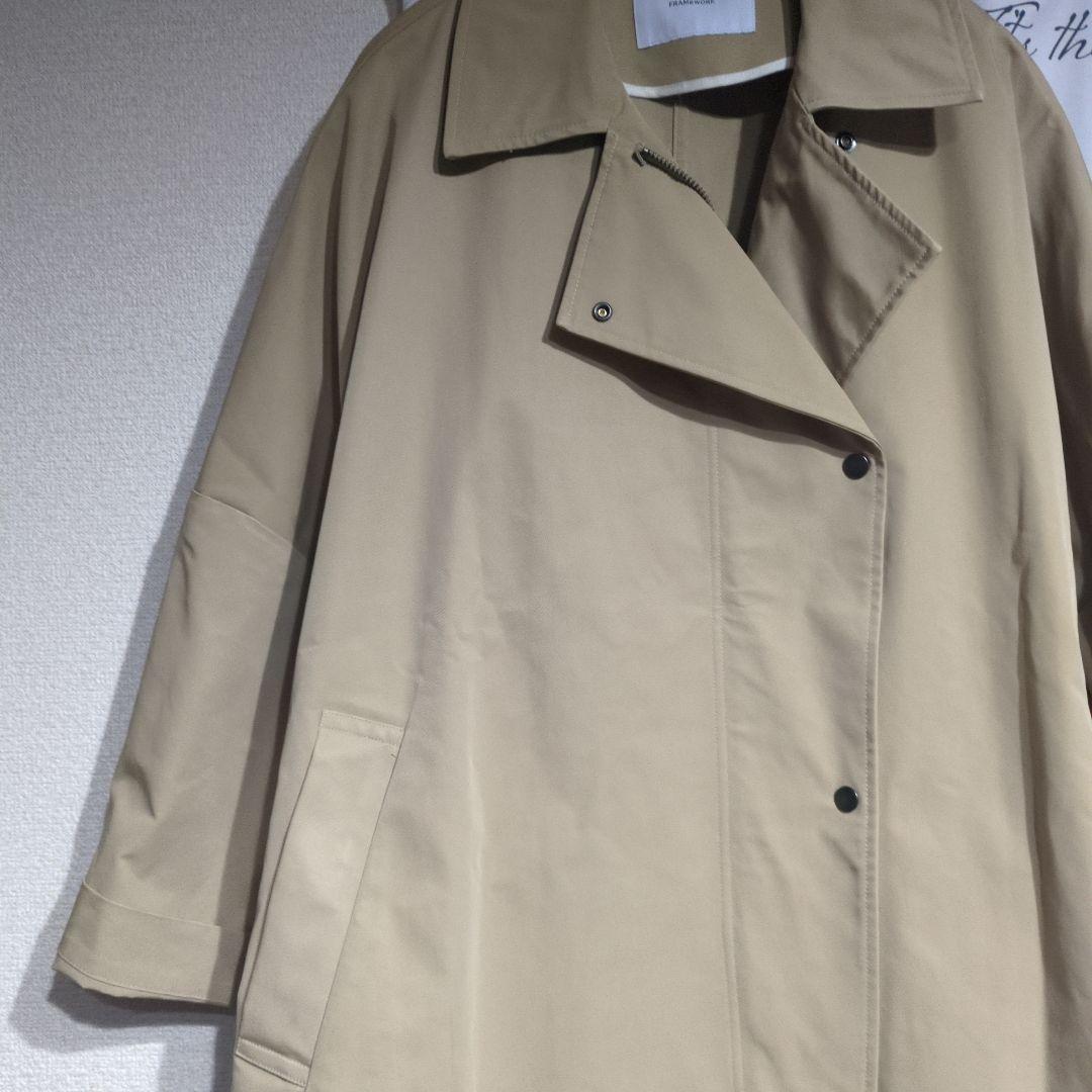 フレームワーク☆FRAMEWORK☆撥水ポンチョトレンチコート