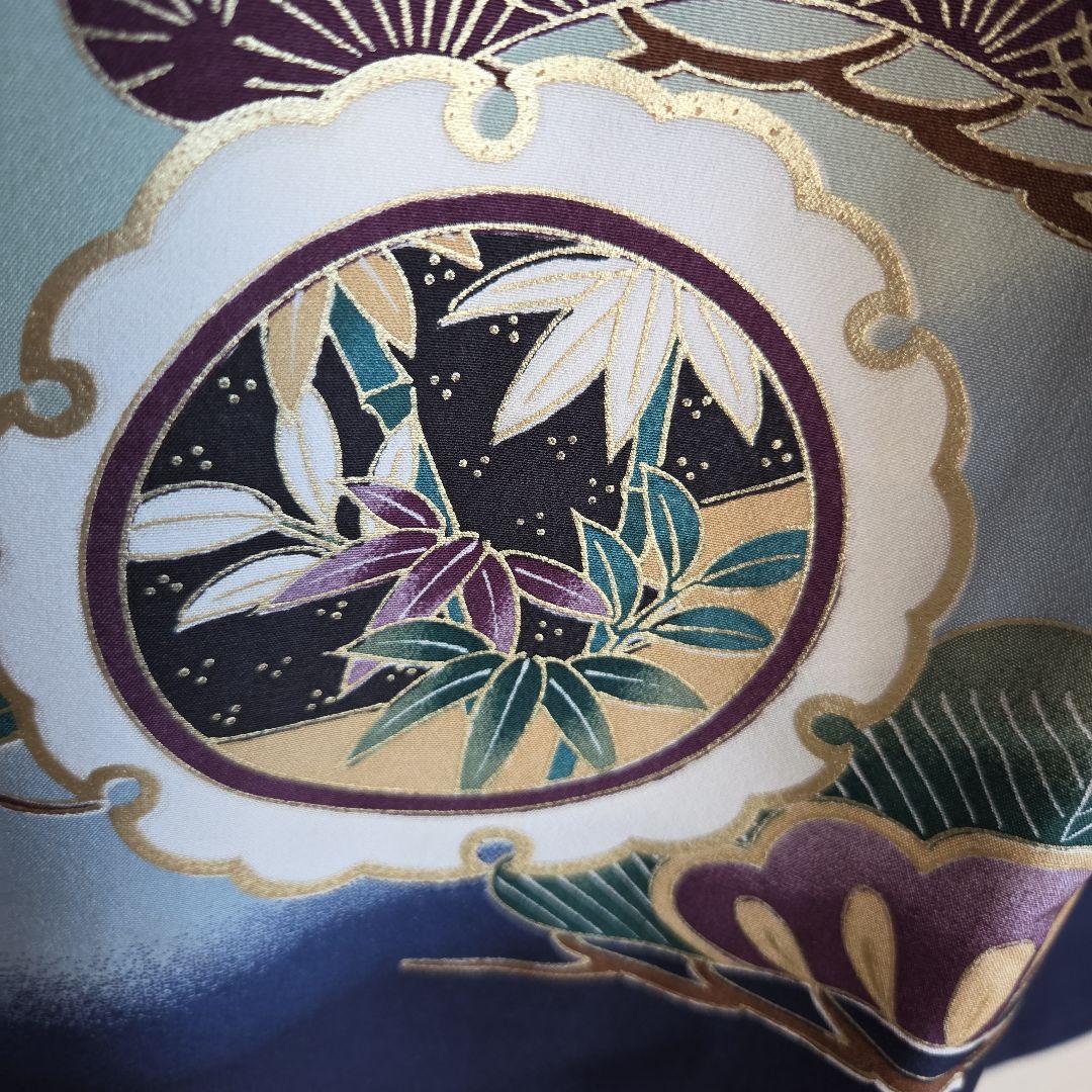 No43. 正絹　男の子お祝い着物　産着　七五三